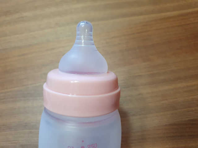 아모베이비 실리콘 풍선젖병 2종 리뷰 사진