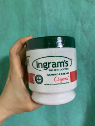 인그람스 캠퍼 크림 오리지널 300ml — 5점을 준 리뷰어가 2020년 4월 올린 사용 사진