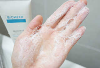 바이오믹 BIOMEEK SENSIMETIC MILD ACID CLEANSER — 5점을 준 리뷰어가 2020년 8월 올린 사용 사진