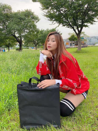 창신리빙 [프랑코 캠핑 테이블 분리수거함] 똑똑한 정리 수납 — 5점을 준 리뷰어가 2020년 9월 올린 사용 사진