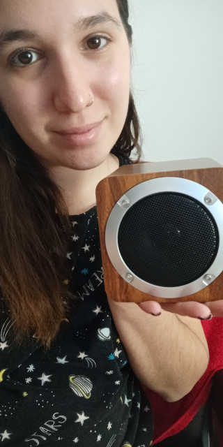 SEVIZ MINI10W 레트로 블루투스 스피커 — 5점을 준 리뷰어가 2020년 9월 올린 사용 사진