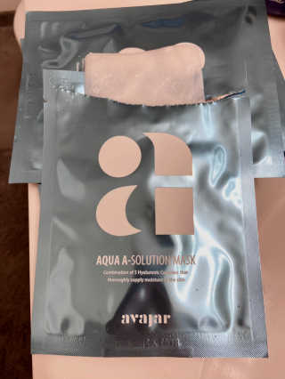Avajar A-Solution 마스크 — 5점을 준 리뷰어가 2020년 11월 올린 사용 사진