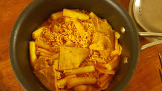 화곡미담 옛날 떡볶이 — 5점을 준 리뷰어가 2020년 4월 올린 사용 사진
