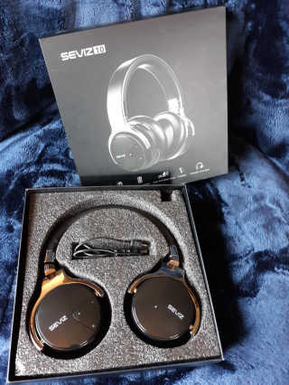 SEVIZ Bluetooth Headphones 10 3color — 5점을 준 리뷰어가 2020년 6월 올린 사용 사진