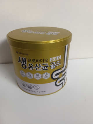 서울약사신협_프로바이오생유산균골드_2.5x100포 — 5점을 준 리뷰어가 2020년 6월 올린 사용 사진