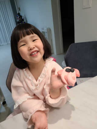 크리에이터스랩 만들고 맛있게 먹는 DIY 슈가클레이 키트 10종 — 4점을 준 리뷰어가 2020년 12월 올린 사용 사진