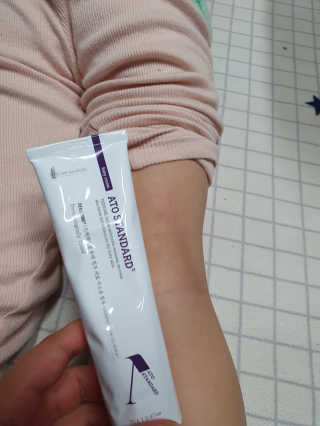 아토스탠다드 베이비크림 — 5점을 준 리뷰어가 2020년 12월 올린 사용 사진