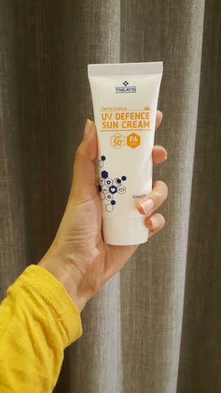 [트리티스] UV 디펜스 선크림 PA+++ / SPF50+  60ml — 5점을 준 리뷰어가 2020년 9월 올린 사용 사진
