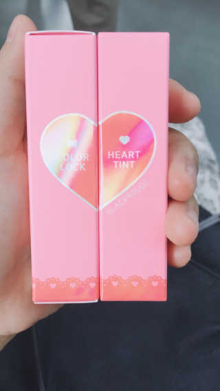[블랙루즈] 컬러 락 하트 틴트 1+1 — 5점을 준 리뷰어가 2020년 7월 올린 사용 사진