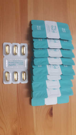 JW중외제약 마이코드 알티지 오메가3 1000 mg — 4.5점을 준 리뷰어가 2020년 9월 올린 사용 사진