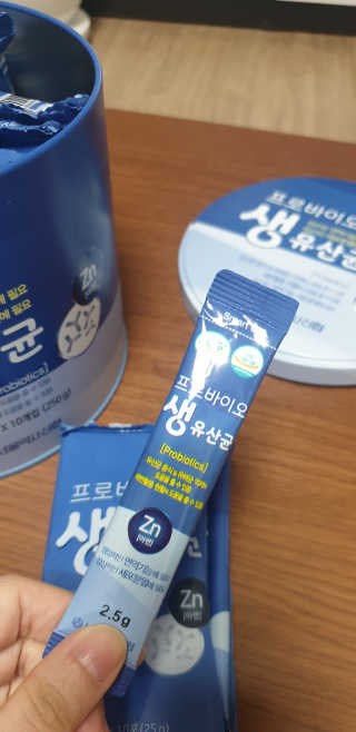 서울약사신협_프로바이오생유산균_2.5G x 100포 — 5점을 준 리뷰어가 2020년 9월 올린 사용 사진