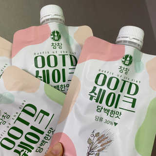 [꾸콤] 참참 OOTD쉐이크 담백한 일주일세트 50g x 5 — 4점을 준 리뷰어가 2020년 10월 올린 사용 사진