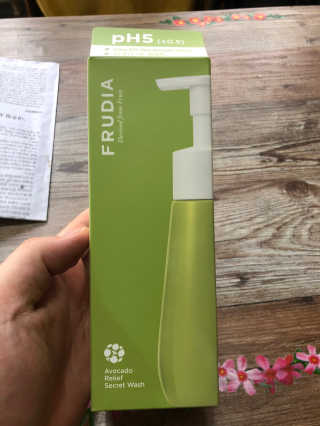 [후르디아] 아보카도 약산성 비건 여성 청결제 — 5점을 준 리뷰어가 2020년 11월 올린 사용 사진