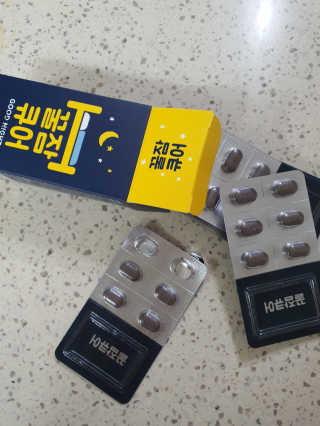조은약초 꿀잠큐어 제주 감태추출물 감태정 600mg — 4점을 준 리뷰어가 2020년 8월 올린 사용 사진