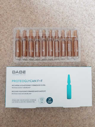 바베 BABE 바베 프로테오글리칸 F+F 앰플 솔루션 — 5점을 준 리뷰어가 2020년 7월 올린 사용 사진