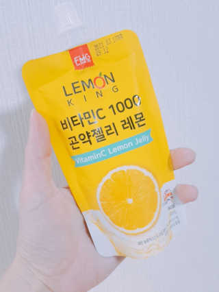 푸드마스터그룹 레몬킹 비타민C1000 곤약젤리 2종 — 5점을 준 리뷰어가 2020년 4월 올린 사용 사진