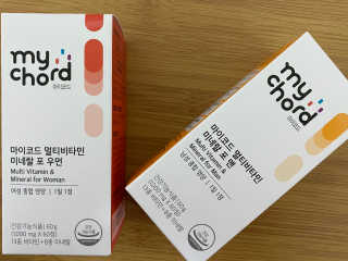 JW중외제약 마이코드 멀티비타민미네랄 포 우먼 — 5점을 준 리뷰어가 2020년 7월 올린 사용 사진