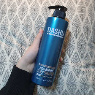 다슈코리아 다슈 데일리 단백질 한방 두피 골드 샴푸 500ml — 3점을 준 리뷰어가 2020년 8월 올린 사용 사진