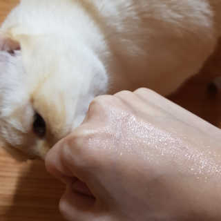 셀프코딩 밀키웨이 스프레드 글리터 밤 — 5점을 준 리뷰어가 2020년 10월 올린 사용 사진