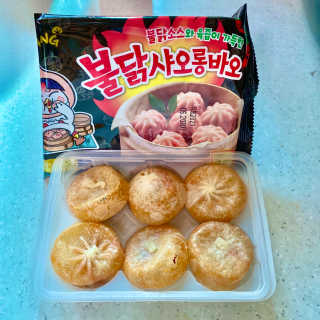 삼양냉동 [삼양] 불닭샤오롱바오+까르보불닭샤오롱바오 2세트구성 — 5점을 준 리뷰어가 2020년 11월 올린 사용 사진