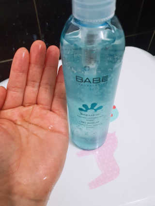 바베 BABE 바베 미셀라 젤 클렌저 — 5점을 준 리뷰어가 2020년 6월 올린 사용 사진