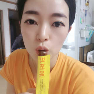 조은약초 국산 늙은 호박즙 호박쪼옥 젤리 20g x 15포 — 5점을 준 리뷰어가 2020년 8월 올린 사용 사진