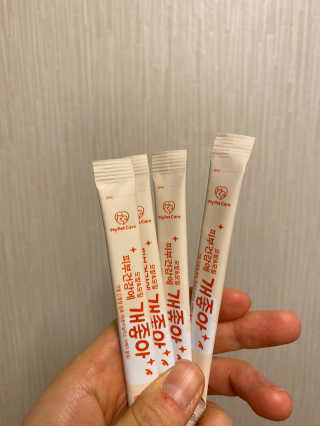 My Pet Care 모발과 모질 피부건강에 개좋아 — 3.5점을 준 리뷰어가 2020년 11월 올린 사용 사진