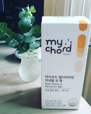 JW중외제약 마이코드 멀티비타민미네랄 포 맨 — 5점을 준 리뷰어가 2020년 7월 올린 사용 사진