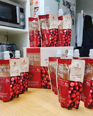 자연에온 몽모랑시 타트체리 착즙 100mL 10개입 2BOX — 5점을 준 리뷰어가 2020년 11월 올린 사용 사진