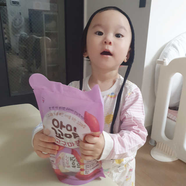 아이꼬야 고구마퐁 3EA 리뷰 사진