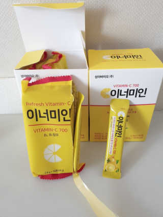 이너미인 VITAMIN-C 700 — 5점을 준 리뷰어가 2020년 9월 올린 사용 사진