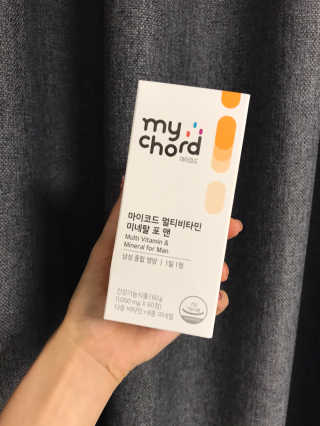 JW중외제약 마이코드 멀티비타민미네랄 포 맨 — 5점을 준 리뷰어가 2020년 8월 올린 사용 사진