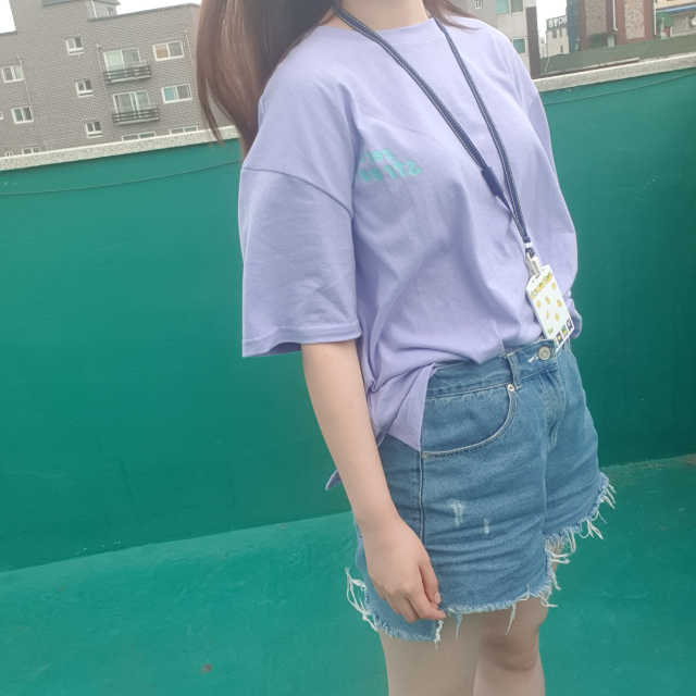 ZERO STREET - BACK DONUT T-SHIRT 7 COLOR 리뷰 사진