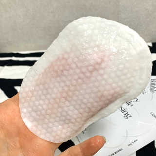 델라본 체리 버블 클렌징 패드 10ea — 5점을 준 리뷰어가 2020년 10월 올린 사용 사진