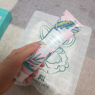 포레스트힐 SS 그린 밸런스 클렌져 100ml + 헤어밴드 — 5점을 준 리뷰어가 2020년 5월 올린 사용 사진