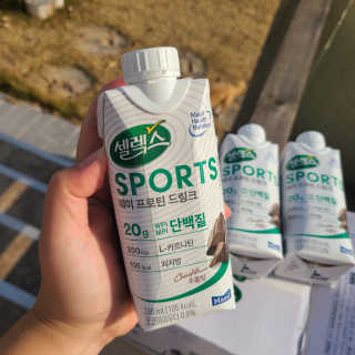 셀렉스스포츠 셀렉스 스포츠 드링크 초콜릿 _ 330ml x 12팩 — 4점을 준 리뷰어가 2020년 11월 올린 사용 사진