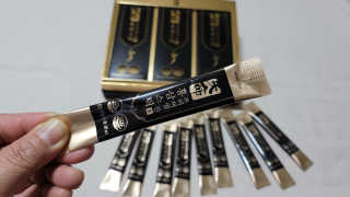헬스업_천명진프리미엄홍삼스틱_10ml x 30포 — 5점을 준 리뷰어가 2020년 10월 올린 사용 사진