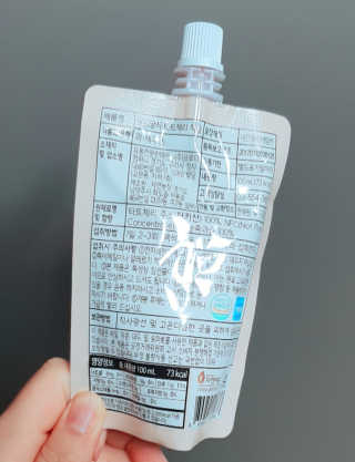 자연에온 몽모랑시 타트체리 착즙 100mL 10개입 2BOX — 5점을 준 리뷰어가 2020년 9월 올린 사용 사진