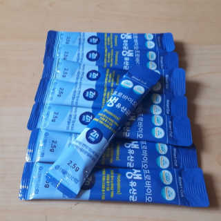 서울약사신협_프로바이오생유산균_2.5G x 100포 — 5점을 준 리뷰어가 2020년 4월 올린 사용 사진