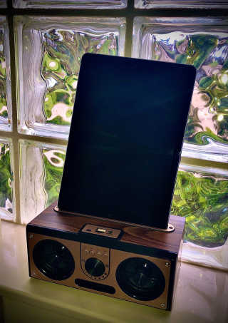 SEVIZ RETRO20W 레트로 블루투스 스피커 — 5점을 준 리뷰어가 2020년 6월 올린 사용 사진