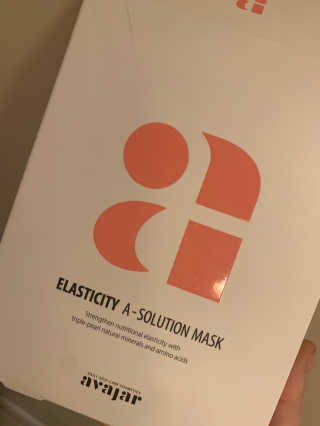 Avajar A-Solution 마스크 — 1점을 준 리뷰어가 2020년 12월 올린 사용 사진