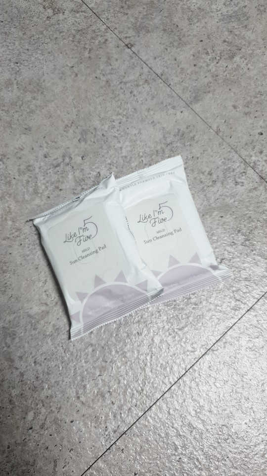 마일드 선 클렌징 패드 리뉴얼 리뷰 사진