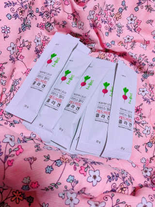 유유네이처 머빈스 젤리 레드비트 콜라겐 — 5점을 준 리뷰어가 2020년 5월 올린 사용 사진