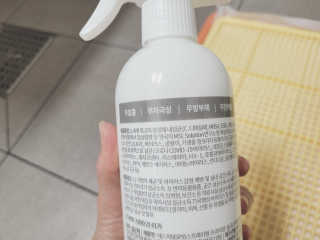 SP9 스프레이형 프리미엄 살균소독제 500ml+100ml — 5점을 준 리뷰어가 2020년 11월 올린 사용 사진