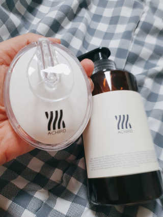 에이처드 유산균 탈모 샴푸 500ml — 4점을 준 리뷰어가 2020년 8월 올린 사용 사진