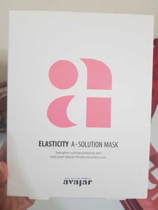 Avajar A-Solution 마스크 — 5점을 준 리뷰어가 2020년 11월 올린 사용 사진