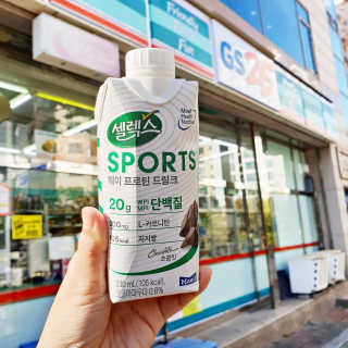 셀렉스스포츠 셀렉스 스포츠 드링크 초콜릿 _ 330ml x 12팩 — 5점을 준 리뷰어가 2020년 10월 올린 사용 사진