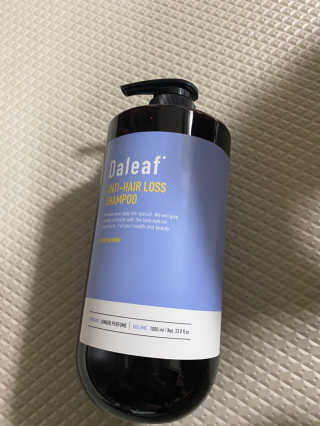 달리프 진저 베러 퍼퓸 탈모 완화 샴푸 1000ml 향 3종 — 5점을 준 리뷰어가 2020년 11월 올린 사용 사진