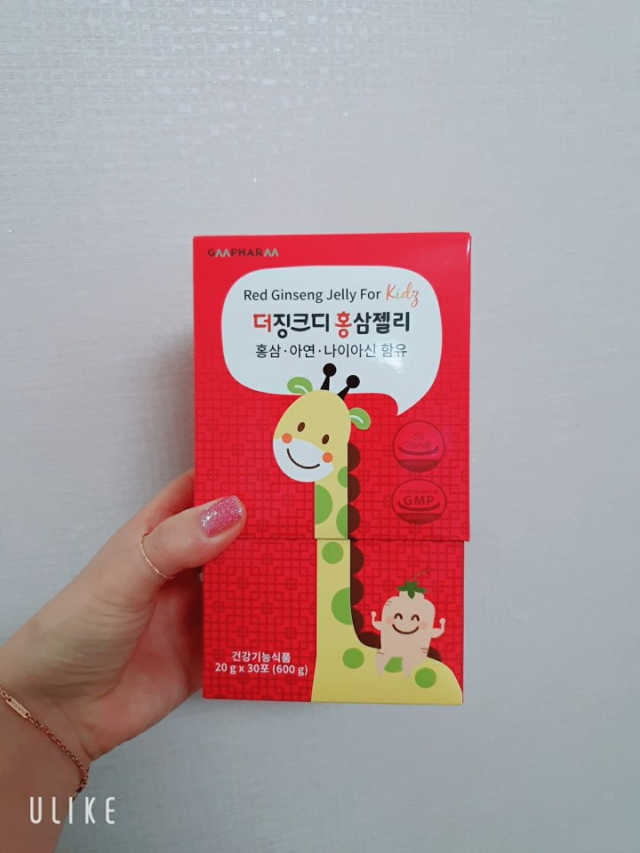 더징크디 홍삼젤리 리뷰 사진