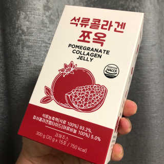 조은약초 석류콜라겐 석류즙 석류쪼옥 젤리 스틱 15포 x 20g — 5점을 준 리뷰어가 2020년 7월 올린 사용 사진